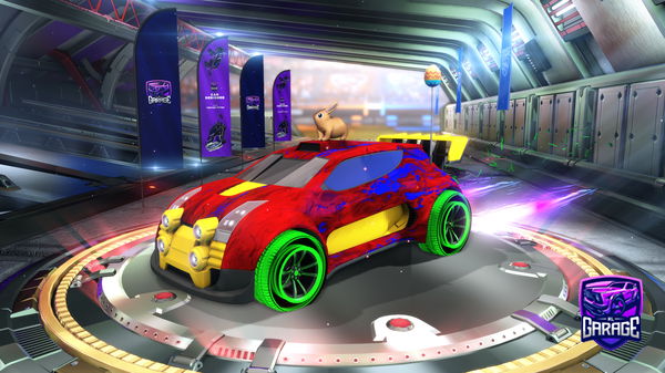A Rocket League car design from NightJunior72