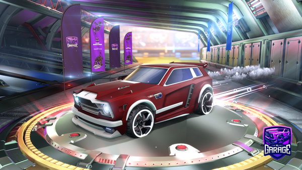 A Rocket League car design from __hi__