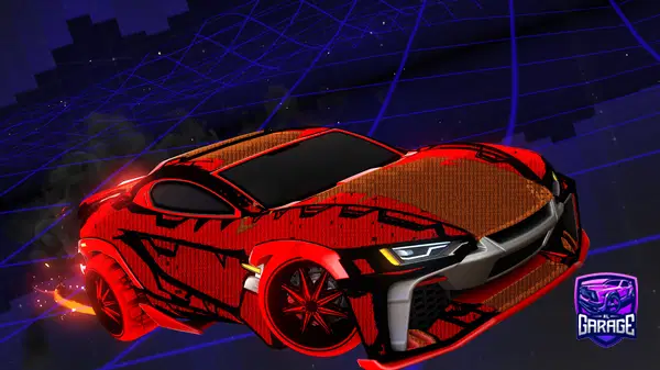 A Rocket League car design from Blitz2937
