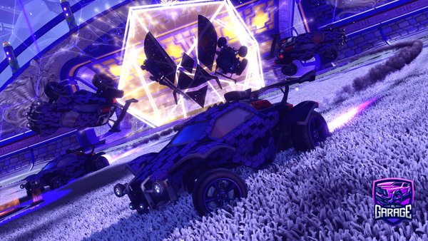A Rocket League car design from LAXO494