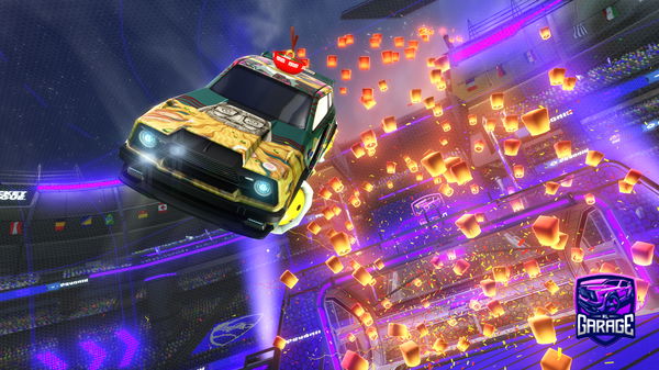 A Rocket League car design from widdie02