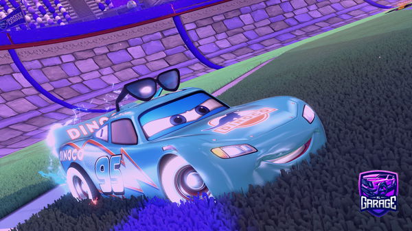 A Rocket League car design from System2611