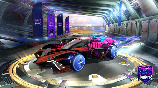 A Rocket League car design from 6pax