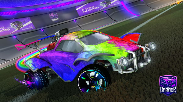 A Rocket League car design from LGB_Merica