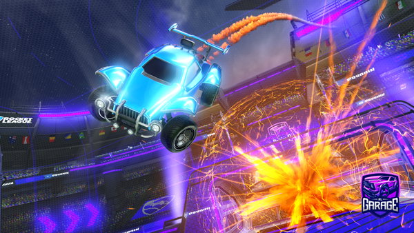 A Rocket League car design from Vlcak27