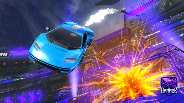 A Rocket League car design from metaking02