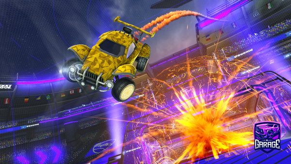 A Rocket League car design from DoggoGamer3