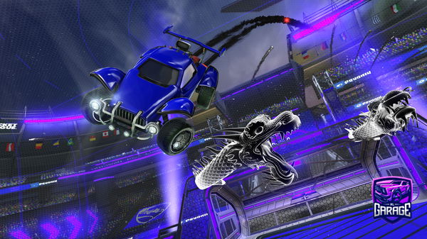 A Rocket League car design from cware