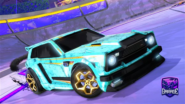 A Rocket League car design from Zyncklorph