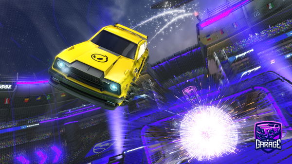 A Rocket League car design from milesdestroysyou