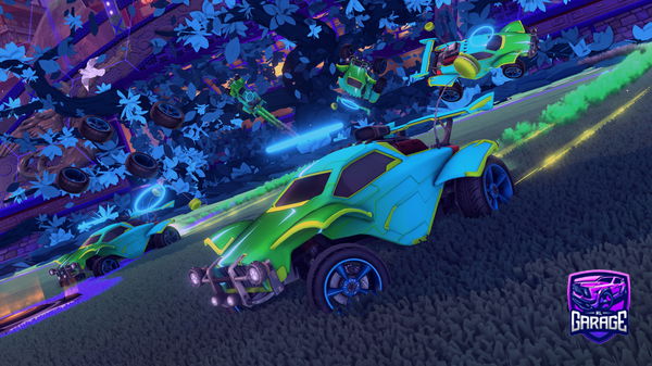 A Rocket League car design from alberito
