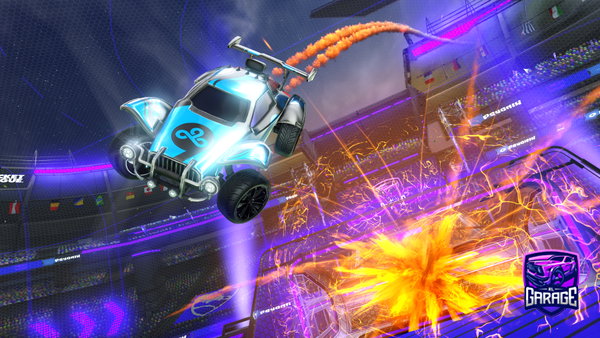 A Rocket League car design from Aheley