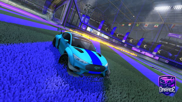 A Rocket League car design from DuduGato22