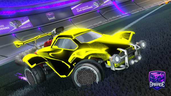 A Rocket League car design from Midnight7x