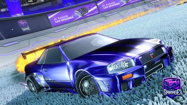 A Rocket League car design from Silverback17