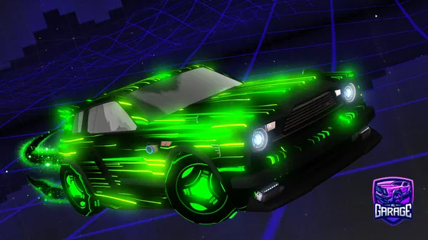 A Rocket League car design from VOIDED_MATRIX