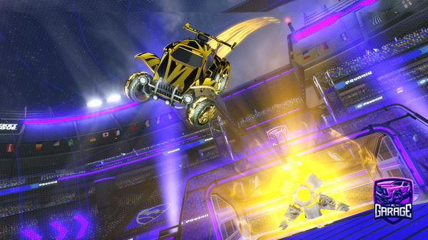 A Rocket League car design from Flxmes214