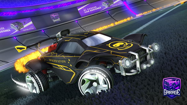 A Rocket League car design from JusTouT