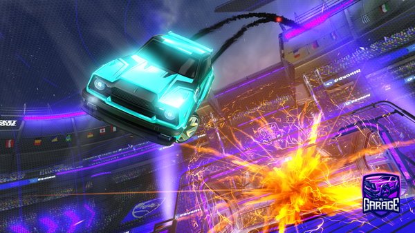 A Rocket League car design from fgqhsns