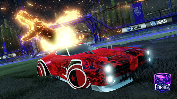 A Rocket League car design from Lilfishy201