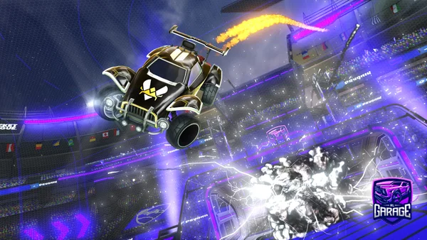 A Rocket League car design from Badpojken