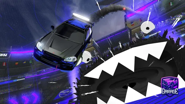 A Rocket League car design from Protti22