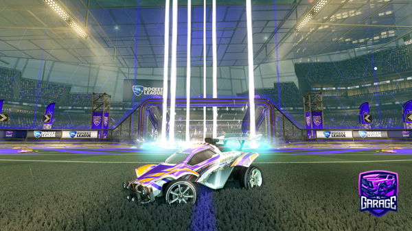 A Rocket League car design from KingHNZ