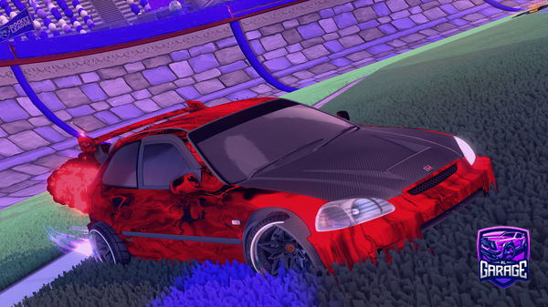 A Rocket League car design from Radoslav178