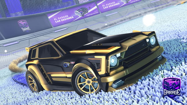 A Rocket League car design from ORSKA17