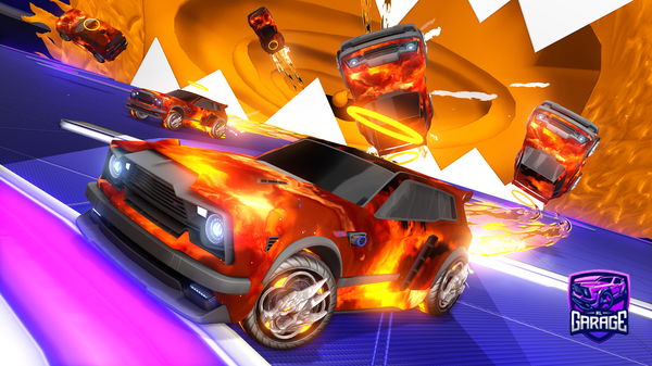 A Rocket League car design from TopBinner