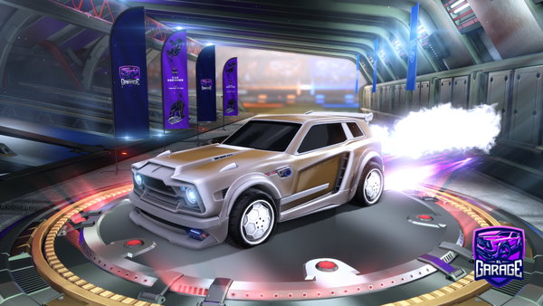 A Rocket League car design from Cutrixx