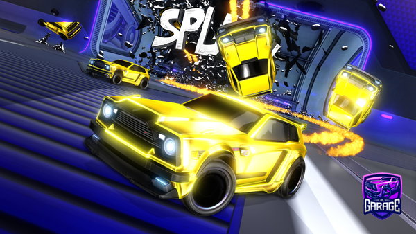 A Rocket League car design from balukahh