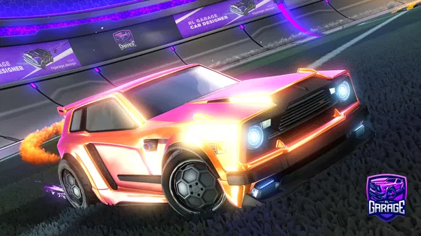 A Rocket League car design from ToastRL0_0