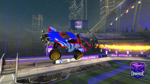 A Rocket League car design from Zlette