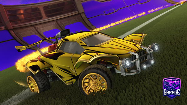 A Rocket League car design from AnimeFlowerGirl