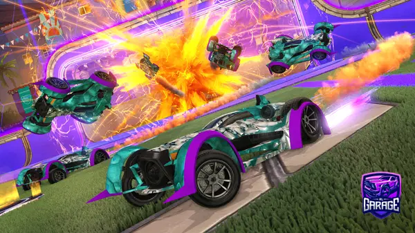 A Rocket League car design from DaceyB