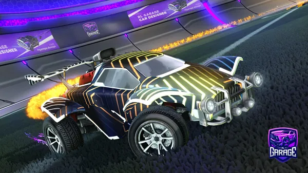 A Rocket League car design from kinneko189