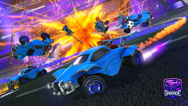A Rocket League car design from Nednal404