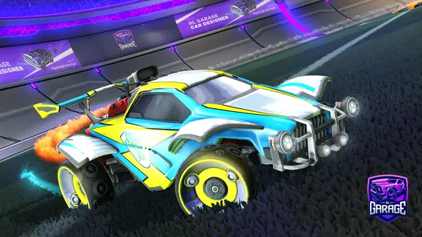 A Rocket League car design from Thomas02310