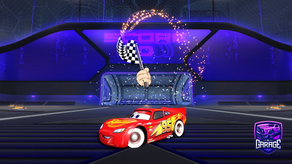 A Rocket League car design from gateshouse