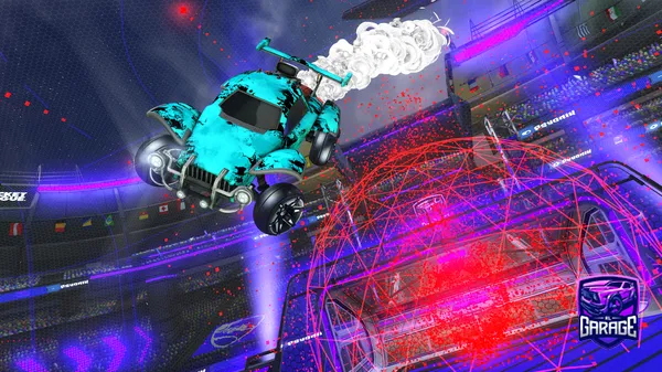 A Rocket League car design from electricwatermelon