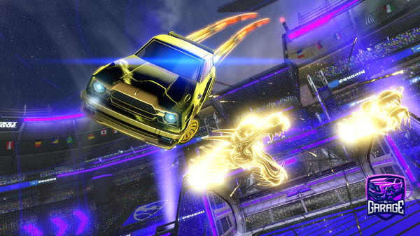 A Rocket League car design from CinoNinjaCat