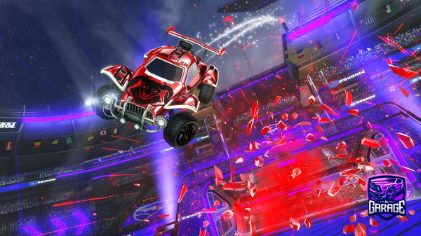 A Rocket League car design from ValidSmokey