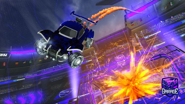 A Rocket League car design from Psn_Merotra123