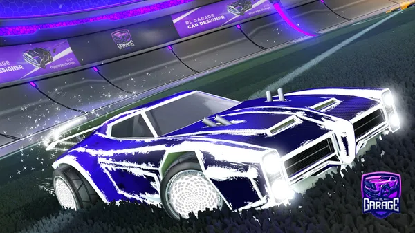 A Rocket League car design from pulse_Neno