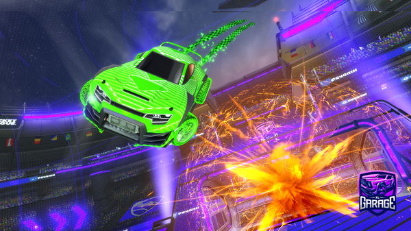 A Rocket League car design from SimplySeal