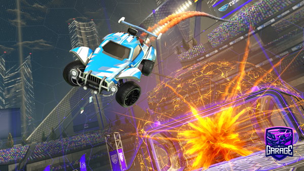 A Rocket League car design from ry_wtr