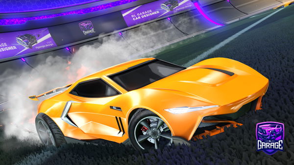 A Rocket League car design from electricwatermelon