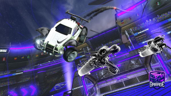 A Rocket League car design from Sosododo