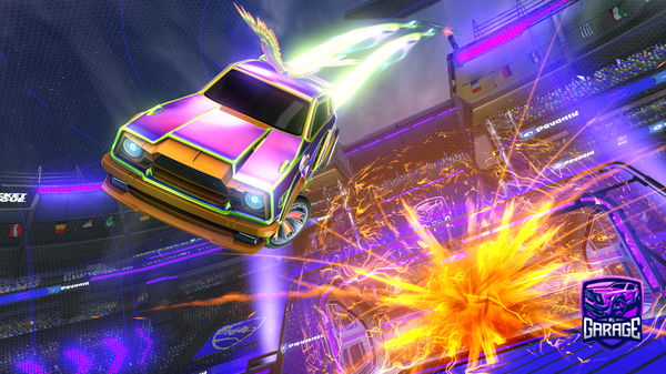 A Rocket League car design from HerpieSlurpie